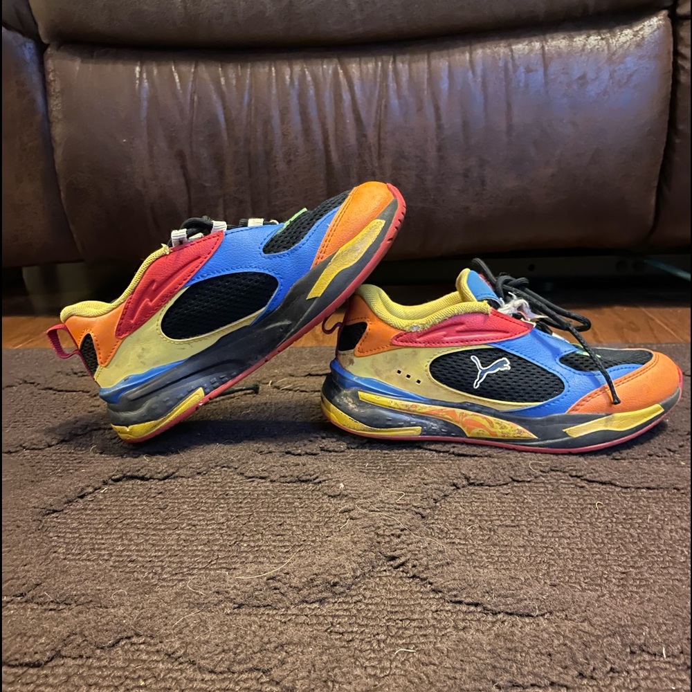 PUMA🐈‍⬛RS-Fast Candy🍬Grade School🎓Boys'👦Shoe👟Sz 1C